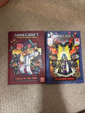Minecraft chapter books (set of 2)
